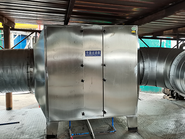 米業(yè)廠廢氣處理設備安裝案例
