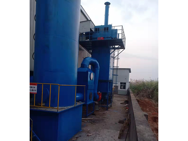 電源廠廢氣處理設備工程案例